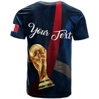 Custom France T Shirt Football 2022 LT2 - Wonder Print Shop