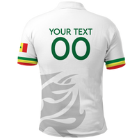 Custom Senegal Polo Shirt Football 2022 LT2 - Wonder Print Shop