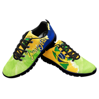(Custom Personalised) Brazil Football World Cup 2022 Sneaker - LT2 - Wonder Print Shop