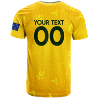 Custom Australia T Shirt Football 2022 LT2 - Wonder Print Shop
