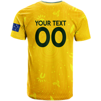 Custom Australia T Shirt Football 2022 LT2 - Wonder Print Shop