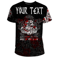 Custom Viking Odin Viking T Shirt Blood RLT12 - Wonder Print Shop