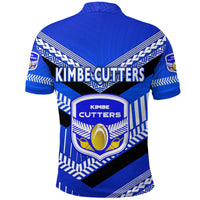 Papua New Guinea Kimbe Cutters Polo Shirt Rugby Blue LT8 - Wonder Print Shop