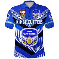 Papua New Guinea Kimbe Cutters Polo Shirt Rugby Blue LT8 - Wonder Print Shop