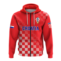 Custom Croatia Hoodie Football 2022 Champions Pride Red LT12 - Wonder Print Shop