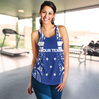 (Custom Personalised) Gambier Islands Tribal Tattoo Women Tank Top LT12 - Wonder Print Shop