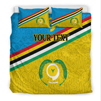 (Custom Personalised) Vanuatu Torba Province Bedding Set - Flag Style LT12 - Wonder Print Shop