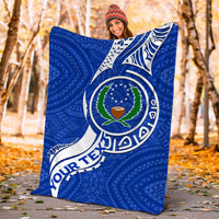 custom-personalised-pohnpei-blanket-micronesia-pride-blue