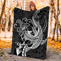 custom-personalised-polynesian-shark-tattoo-hawaii-tribal-blanket