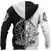 Viking Clothing Doppler Vegvisir Hoodie RLT12 - Wonder Print Shop