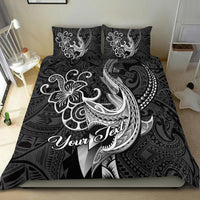 Custom Personalised Polynesian Shark Tattoo Hawaii Tribal Bedding Set - LT12 - Wonder Print Shop