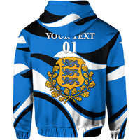 Custom Estonia Hoodie Sporty Style LT8 - Wonder Print Shop