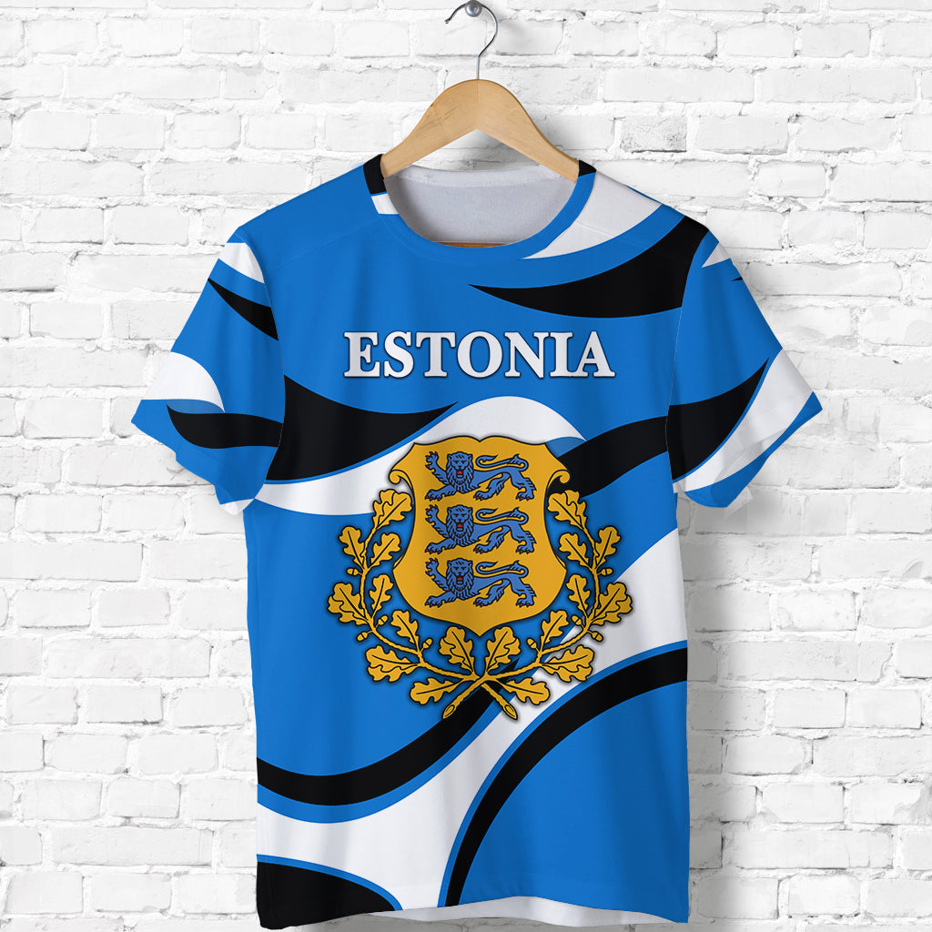 custom-personalised-estonia-t-shirt-sporty-style