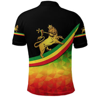 Custom Ethiopia Lion Of Judah Polo Shirt Simple Vibes LT8 - Wonder Print Shop