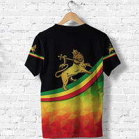 Ethiopia Lion Of Judah T Shirt Simple Vibes LT8 - Wonder Print Shop