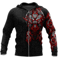 Viking Clothing Viking Tattoo Dragon Hoodie RLT12 - Wonder Print Shop
