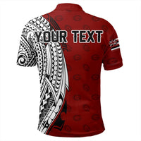 Custom Hawaii Farrington High Tribal Kakau Polo Shirt - Wonder Print Shop
