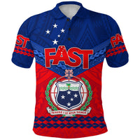 Custom Samoa FAST Party Polo Shirt Simple Style LT8 - Wonder Print Shop