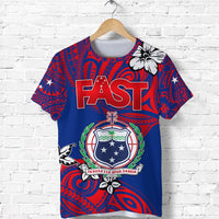Custom Samoa FAST Party T Shirt Unique Vibes LT8 - Wonder Print Shop