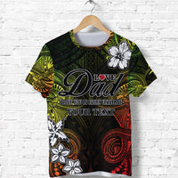 Custom Polynesian Fathers Day T Shirt I Love You In Every Universe Reggae LT8 - Wonder Print Shop