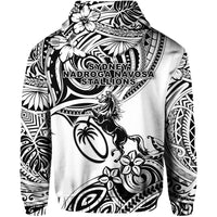 Fiji Rugby Hoodie Sydney Nadroga Navosa Stallions Unique Vibes White LT8 - Wonder Print Shop