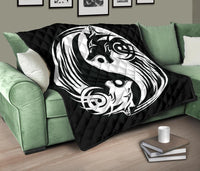 Viking Premium Quilt - Ying Yang Wolf RLT12 - Wonder Print Shop