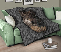 Wolf Escape Native American Premium Quilt LT10 - Wonder Print Shop