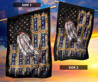 Feathers Native American Flag Decor LT10 - Wonder Print Shop