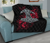 Viking Hammer Mjollnir Premium Quilt RLT12 - Wonder Print Shop