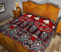 Feather Yellow Native American Premium Quilt LT10 - Wonder Print Shop