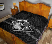Vikings Premium Quilt The Wolves, Skoll and Hati RLT12 - Wonder Print Shop