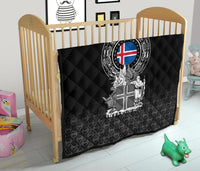 Viking Premium Quilt - Iceland Coat Of Arms RLT12 - Wonder Print Shop