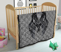 Viking Premium Quilt Raven Valknut RLT12 - Wonder Print Shop