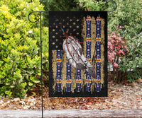 Feathers Native American Flag Decor LT10 - Wonder Print Shop