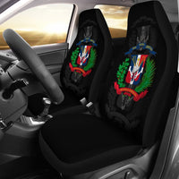 Dominican Republic Car Seat Covers (Set Of Two) - Wonder Print Shop
