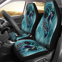 Native American Indian Wolf 3D Car Seat Covers LT10 - Wonder Print Shop