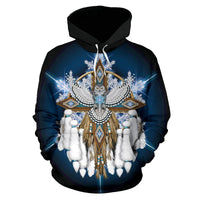 Snowvy Owl Mandala Native American All Over Hoodies LT10 - Wonder Print Shop