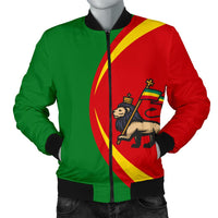 Wonder Print Shop Jacket Ethiopia Bomber Circle Style LT10 - Wonder Print Shop