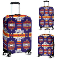 Purple Pattern Native American Luggage Covers LT10 - Wonder Print Shop