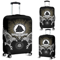 Viking Luggage Covers Raven, Valknut and Vegvisir RLT12 - Wonder Print Shop