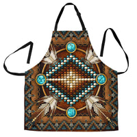 mandala-brown-native-american-apron