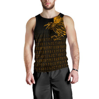 viking-mens-tank-top-the-raven-of-odin-rune-gold