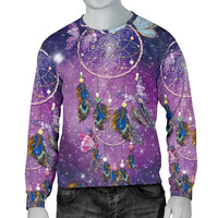 Purple Galaxy Dreamcatcher Native American 3D Sweatshirt LT10 - Wonder Print Shop