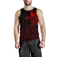 viking-mens-tank-top-the-raven-of-odin-rune-red