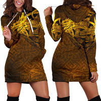 Viking Hoodie Dress Celtic Dragon Tattoo RLT12 - Wonder Print Shop