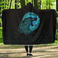 viking-economy-hooded-blanket-fenrir-wolf-cyan