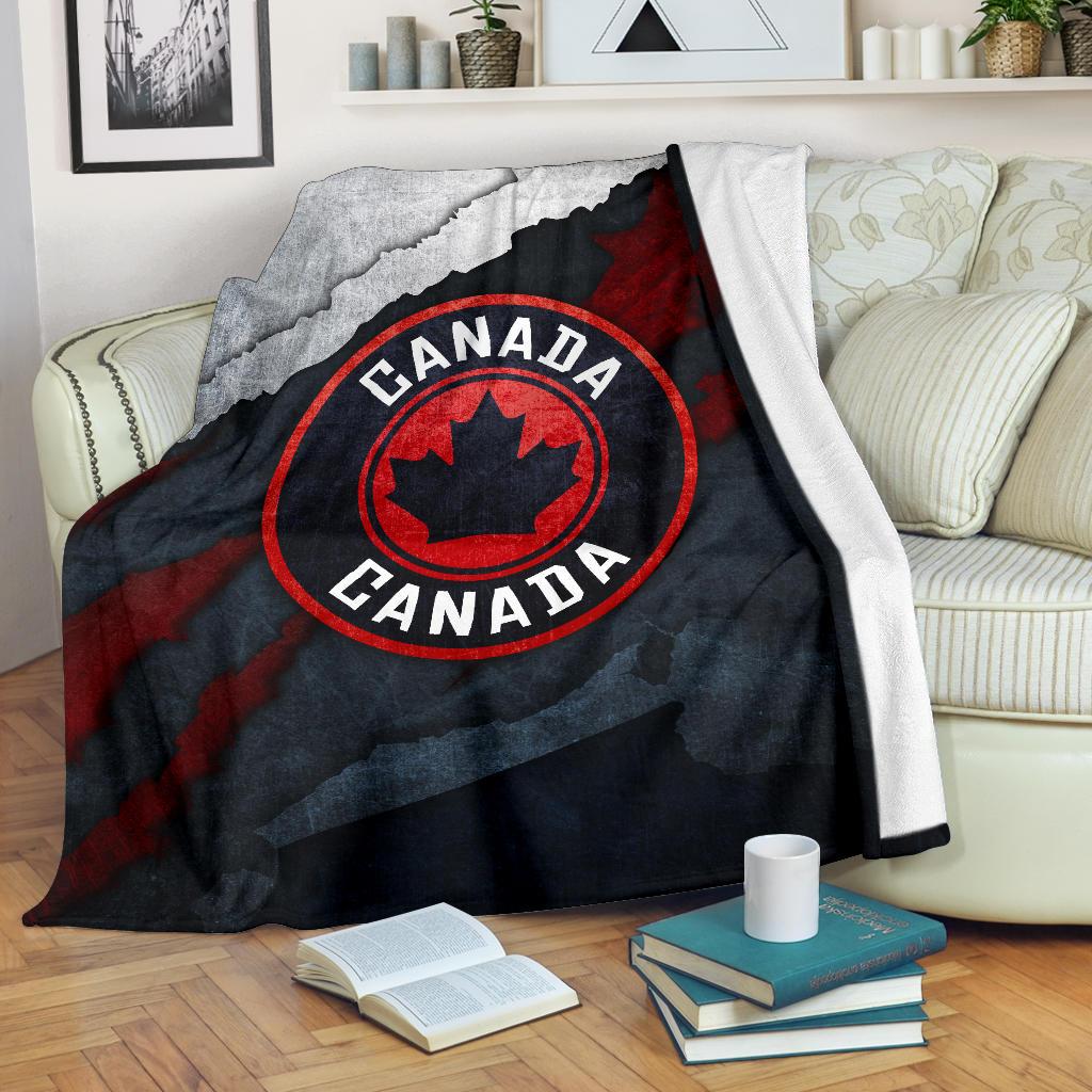 canada-premium-blanket-grunge-style