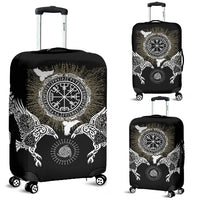 Viking Luggage Covers Raven, Valknut and Vegvisir RLT12 - Wonder Print Shop