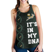 South Africa Springboks Dna Women Tank Top - Wonder Print Shop