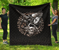 Viking Warrior Tattoo Odin Premium Quilt RLT12 - Wonder Print Shop